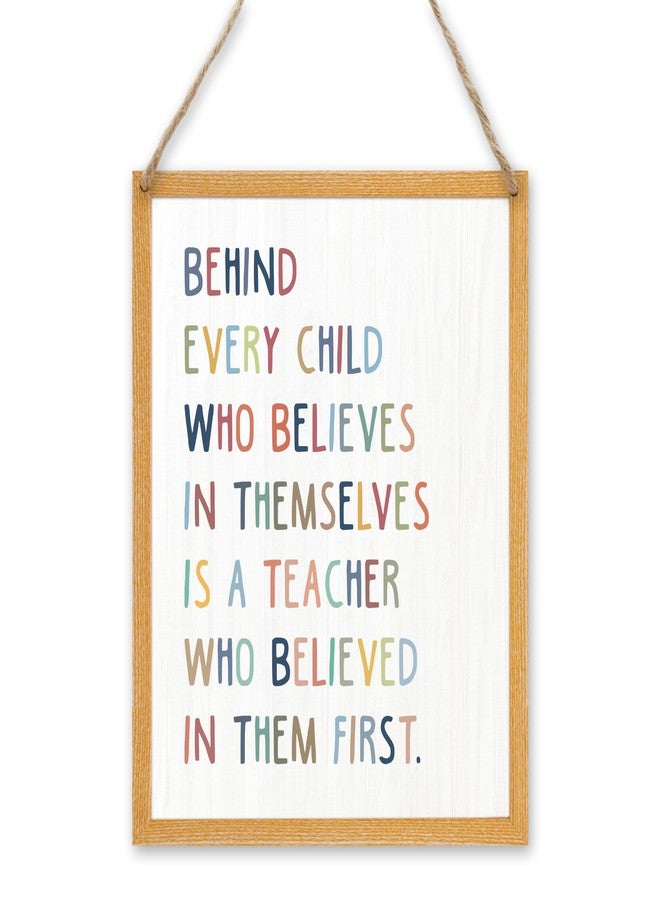 patcate Inspirational Classroom Wall Art Decor for Teacher, Nursery Playroom Therapy Office Decor, Classroom Must Haves Teacher Essentials (A02) - Image 1